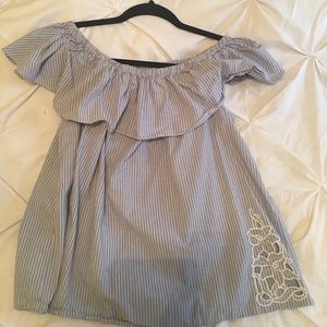 Off the shoulder top